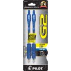Pilot G2 Rollerball Pen, Blue - 2 Pack