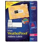 Avery 1.33" x 4" Rectangle Weather Proof Mailing Label (Laser) - 700 per pack