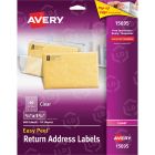 Avery 0.67" x 1.75" Rectangle Return Address Label (Easy Peel) - 600 per pack