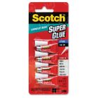Scotch Single Use Super Glue - 4 per pack