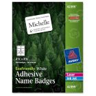 Avery 2.33" x 3.38" Rectangle Name Badge Labels (EcoFriendly) - 160 per pack