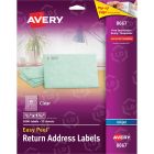 Avery 0.50" x 1.75" Rectangle Mailing Label (Easy Peel) - 2000 per pack