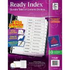 Avery Table of Contents Divider - 12 per set