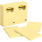 Post-it Original Note Pad - 12 per pack - 4" x 6" - Canary