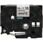 Brother OEM TZe251 Black on White Tape