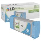 LD Remanufactured Light Cyan Ink Cartridge for HP 771 (CE042A)