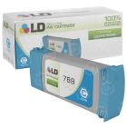LD Remanufactured Cyan Ink Cartridge for HP 789 (CH616A)