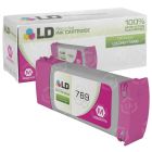 LD Remanufactured Magenta Ink Cartridge for HP 789 (CH617A)