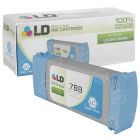 LD Remanufactured Light Cyan Ink Cartridge for HP 789 (CH619A)