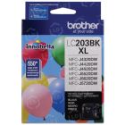 Brother LC203BK High-Yield Black OEM Ink Cartridge