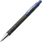 Skilcraft Rubberized Barrel Retractable Ballpoint Pen, Blue - 12 Pack