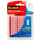 Scotch Reusable Adhesive Mounting Tab - 6 per pack