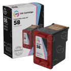 LD Remanufactured Photo Color Ink Cartridge for HP 58 (C6658AN)
