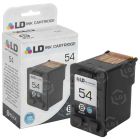 LD Remanufactured HY Black Ink Cartridge for HP 54 (CB334AN)