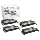 LD Remanufactured Toners for HP 644A Cartridges (Bk, C, M, Y)