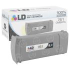 LD Remanufactured Extra High Yield Matte Black Ink Cartridge for HP 761 (CM997A)