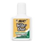 BIC Wite-Out Extra Coverage Correction Fluid - 12 Pack