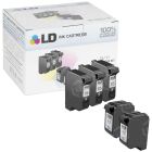 LD Remanufactured Black and Color Ink Cartridges for HP 15 and 17