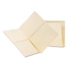 Smead 24117 Manila End Tab Pocket Folders with Reinforced Tab - 25 per box