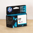 HP Original 97 Tri-Color Ink Cartridge, C9363WN