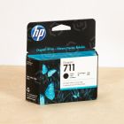 HP Original 711 Black Ink Cartridge, CZ133A