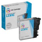 Brother Compatible LC61C Cyan Ink Cartridge