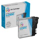 Brother Compatible LC65C HY Cyan Ink Cartridge