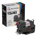 Brother Compatible TZe161 Black on Clear 1 1/2" Tape