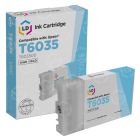 Remanufactured T603500 Light Cyan Ink for Epson