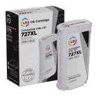 LD Remanufactured Matte Black Ink Cartridge for HP 727 (B3P22A)