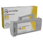 LD Remanufactured Yellow Ink Cartridge for HP 83 (C4943A)