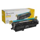 LD Compatible Yellow Toner Cartridge for HP 653A
