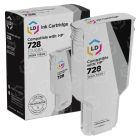LD Remanufactured High Yield Matte Black Ink Cartridge for HP 728 (F9J68A)