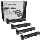 LD Remanufactured Toners for HP 824A Cartridges (Bk, C, M, Y)