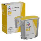 LD Remanufactured Yellow Ink Cartridge for HP 82 (C4913A)