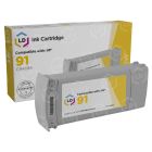 LD Remanufactured Yellow Ink Cartridge for HP 91 (C9469A)