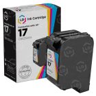 LD Remanufactured Tri-Color Ink Cartridge for HP 17 (C6625AN)