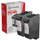 Remanufactured PostBase PIC40 HY Fluorescent Red FP Inkjet Cartridge
