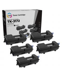 5 Pack of Compatible Kyocera-Mita TK-3172 Black Toners