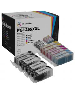 Canon PGI-255XXL and CLI-251XL Compatible Ink Set of 11