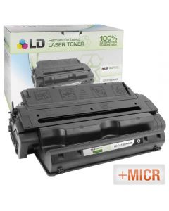 (MICR Toner) LD Remanufactured Replacement for Hewlett Packard C4182X (HP 82X) Black Laser Toner Cartridge