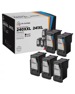 Remanufactured Canon PG-240XXL/CL-241XL Bundle: 3 5204B001 Extra High Yield Black and 2 5208B001 High Yield Color