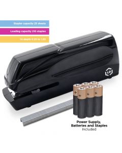 LD Products Electric Stapler - Staples, Batteries & Wall Power Supply Included!