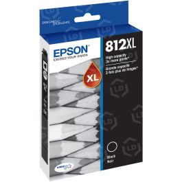 OEM Epson 812XL High Yield Black Ink Cartridge - LD Products