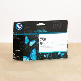OEM HP 738 Black DesignJet Ink Cartridge, 498N4A - LD Products
