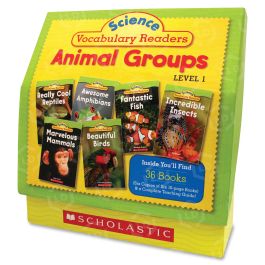 Scholastic Science Vocabulary Readers Set: Animal Groups Education