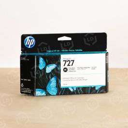 OEM HP 727 Photo Black DesignJet Ink Cartridge 130-ml, B3P23A - LD