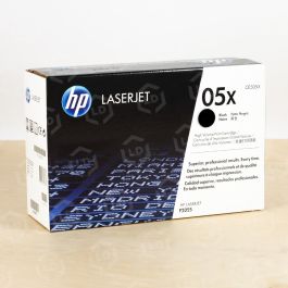 Hewlett Packard CE505X, HP 05X Black Laser Toner, Original HP - LD