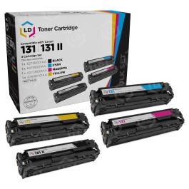 Canon 131 (BK, C, M, Y) Set of 4 Toners - LD Products