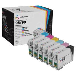 Affordable 6-Cartridge Set For Epson T098 Ink - LD Products